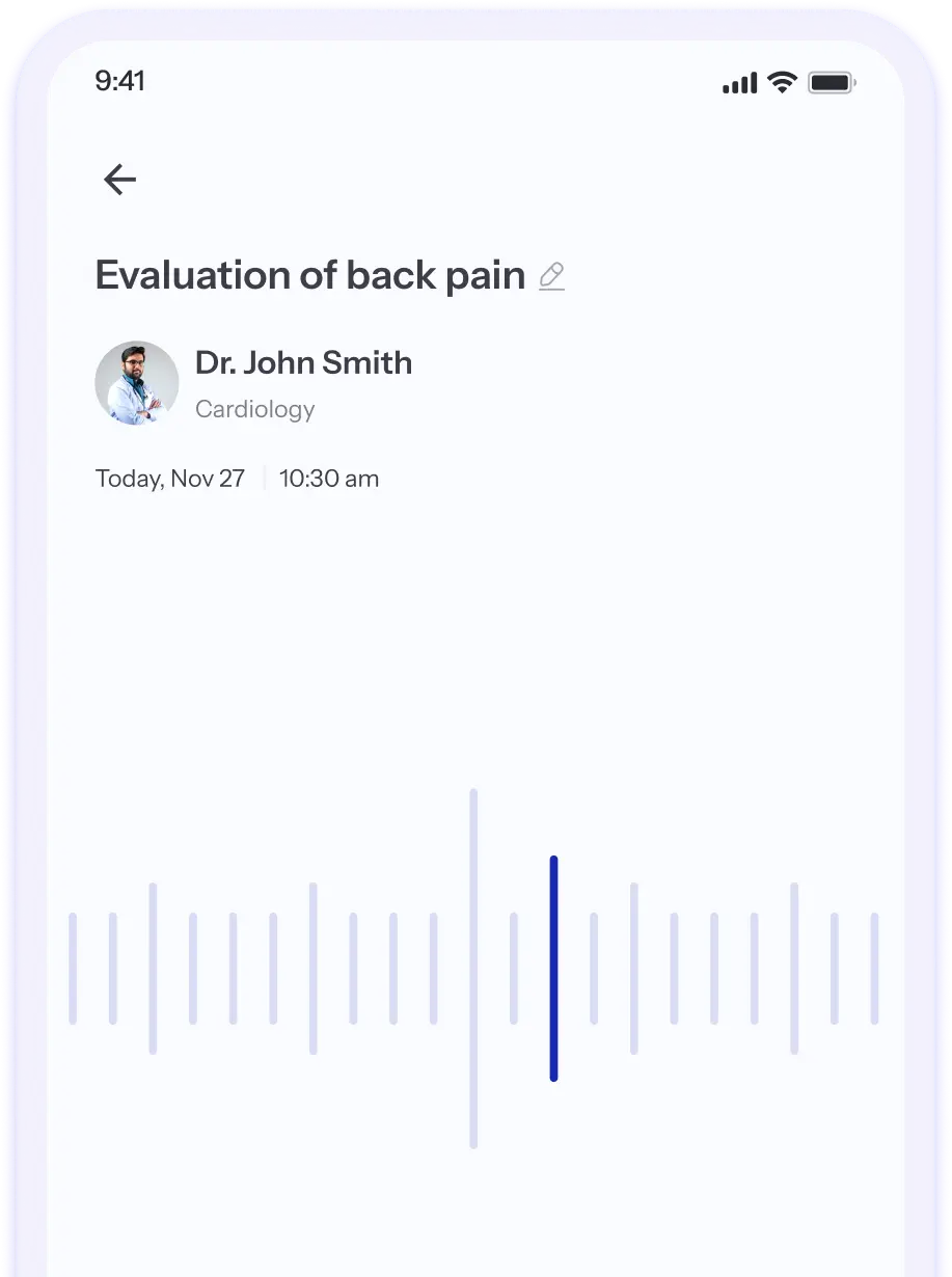 AI Medical Scribe illustration